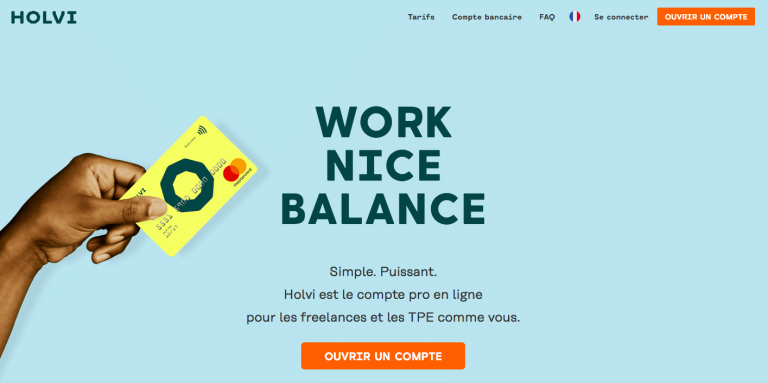 Holvi : compte pro en ligne