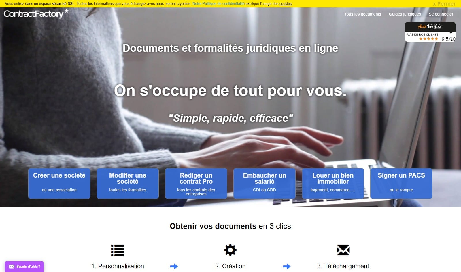 Contract Factory : Plateforme Juridique En Ligne