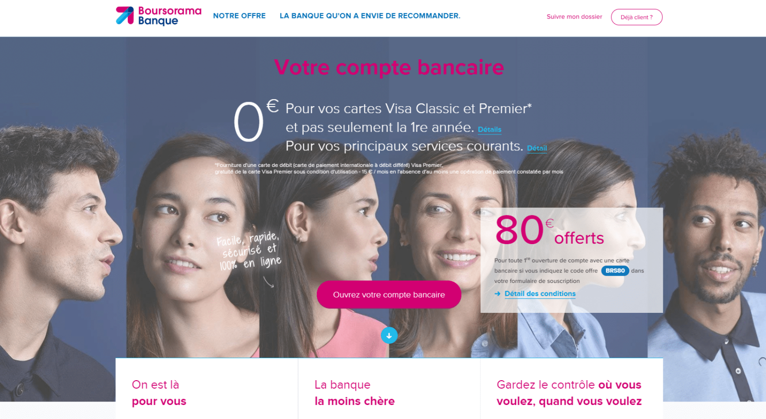 comment bloquer un compte boursorama