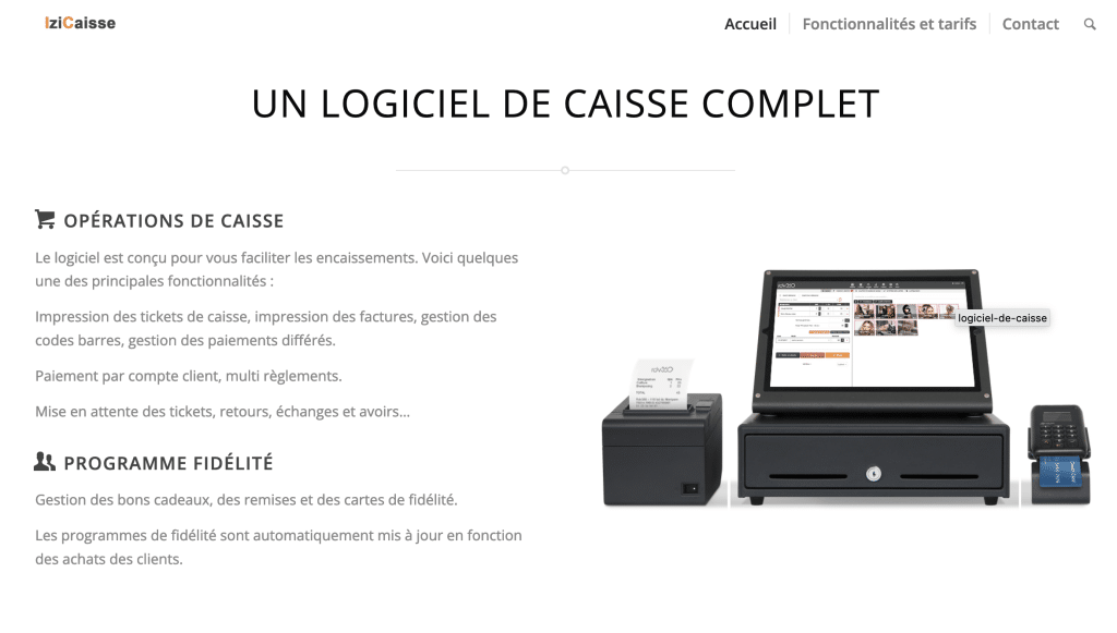 Izycaisse logiciel de caisse gratuit