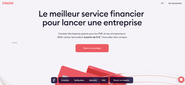 Finom compte pro en ligne